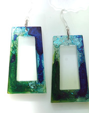 Modeschmuck, Ohrringe aus