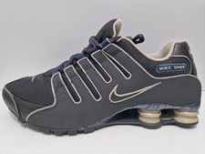 Nike shox grau blau - blau, beige
