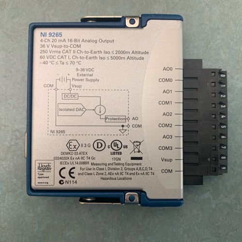 National instruments 9265 - instruments,