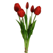 Real Touch Tulpen rot 48cm
