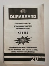Durabrand CT 5186 Röhren-TV