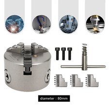 3 Backenfutter Drehbankfutter