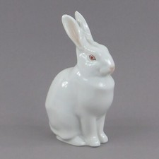 Herend Porzellan Figur Hase sitzend 14 cm