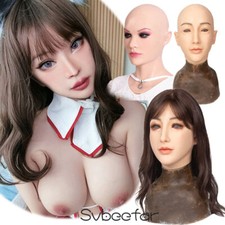 Realistic Silicone Female Mask