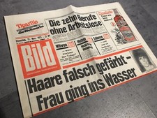 BILDzeitung 11.11.1975 November Geschenk Geburtstag 44. 45. 46. Paul Breitner