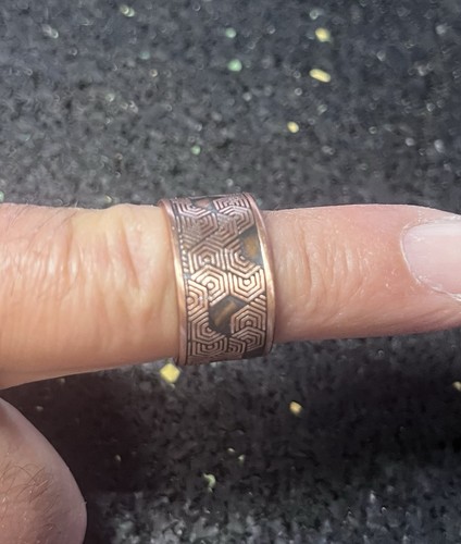 Handgefertigter ring aus - handgefertigter,