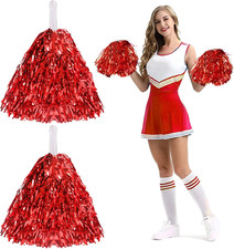 Cheerleader Pompons, 2 Stück