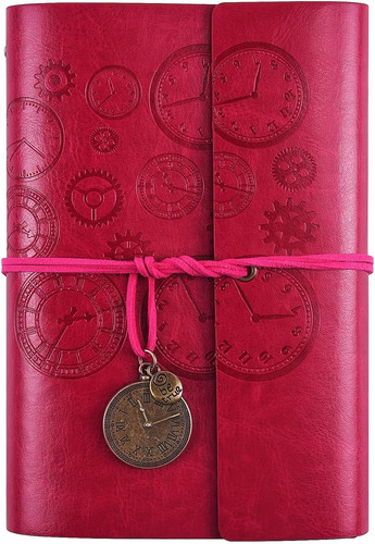 Leder notizbuch nachfüllbar - notizbuch,,