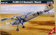 MISTERCRAFT Bausatz 1 : 72 Fi-156  Rommels Fieseler Storch + Sonderzubehör Top!!
