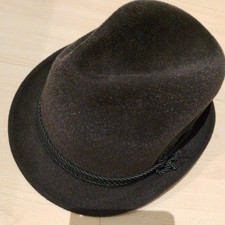 Mayser Milz Trachtenhut Lodenhut Anthrazit Herren Gr. 54 Jagd Angeln Freizeit 