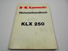 Kawasaki KLX 250 D1 E1 Werkstatthandbuch Reparaturanleitung