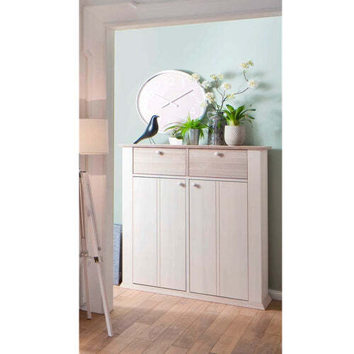 Wäscheschrank kiefer massiv - kiefer,