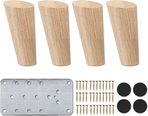 Massivholz möbelfüße 10cm - möbelfüße,