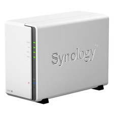 Synology DiskStation DS215J 2-Bay NAS-Server no HDDs Server Storage Device Home