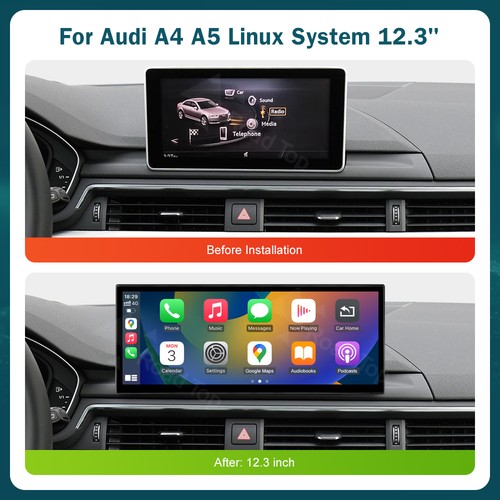 Für audi a4 a5 mib2 - 12.3",