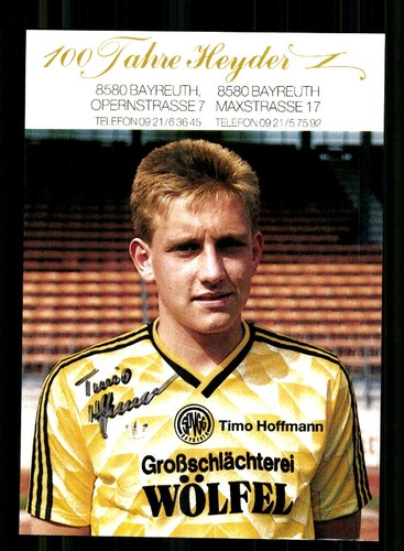 Timo hoffmann autogrammkarte - timo,