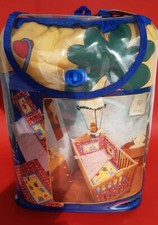 5 tlg. Bettausstattung Baby Nestchen Bezug Kissen Steppdecke  *NEU*  **OVP**