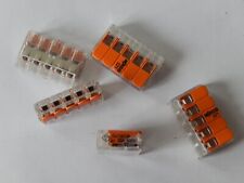 5xWAGO 221-415 Verbinder Verbindungsklemme mit Hebel