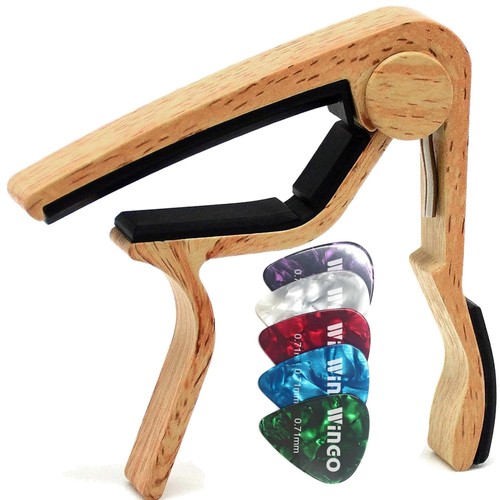 Kapodaster gitarre plektren - kapodaster,