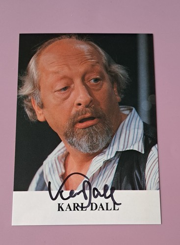 Autogrammkarte mit