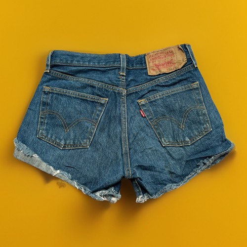 Levi 501 hotpant - hotpant, destroyed