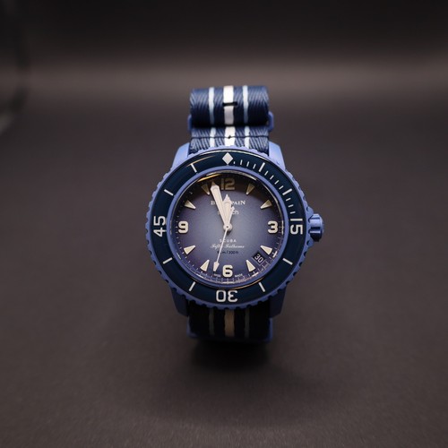 Blancpain swatch fifty - blancpain,