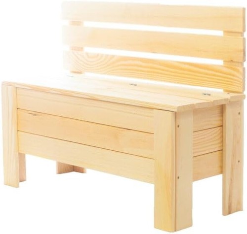 Gartentruhe natur holz - gartentruhe,