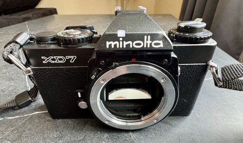 Minolta xd7 black - minolta,