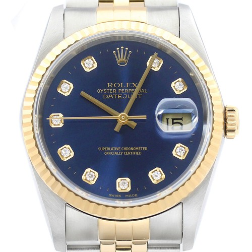 Rolex datejust 18k - 18k, &