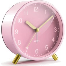 Stilvolle Rosa Analogwecker