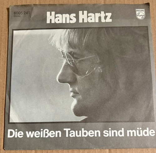 Schallplatte hans hartz die - schallplatte,