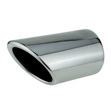 2 Auspuffblende Edelstahl für