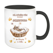 Lustige Sprüche Tasse, Katze