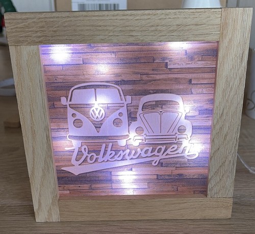 Dekorative led leuchtbox - dekorative,