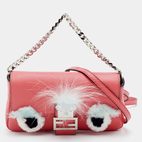 Fendi buggie micro peach - micro,