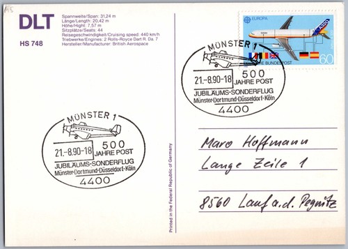 Münster 1990 flugzeuge 500 - münster,