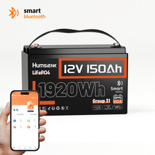 LiFePO4 150Ah 12V Akku Lithium