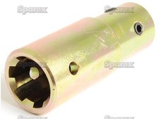 Zapfwellenadapter - Bohrung  Ø1 x Keilnut 1 3/8 - 6 mit Gewindestift