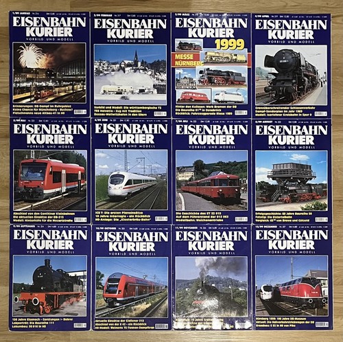 Eisenbahn kurier 1999 - kurier,