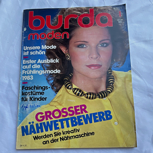 Burda moden zeitschrift januar - burda,