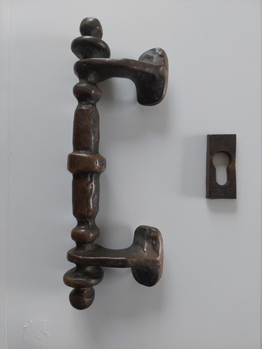 Haustürgriff bronze massiv - ,,