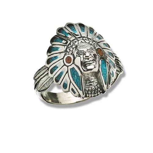 Ring silber multicolour - ring,