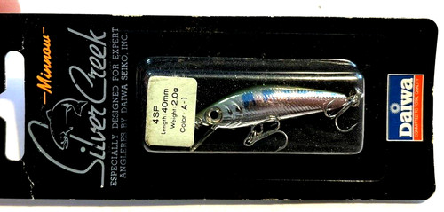 Daiwa silver creek minnow - silver,