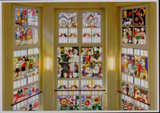 Ostalgia postcard with glass