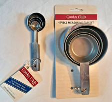 2 x 4 Messlöffel/Messbecher - zum Abmessen von Back-/Kochzutaten  - OVP