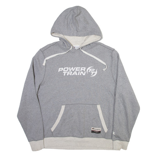 Champion herren grauer hoodie - grauer,