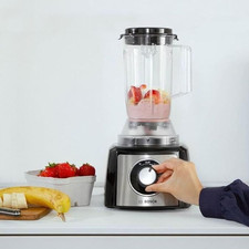 Bosch MCM3501M MultiTalent 3 Küchenmaschine – 800 Watt – Schwarz/Edelstahl 