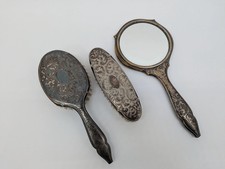 Versilbertes Frisierset 3