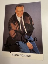 Autogrammkarte Heinz Schenk