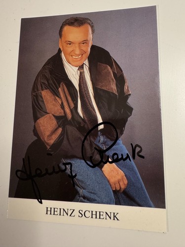 Autogrammkarte heinz schenk - autogrammkarte,